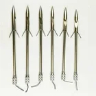 Охотничья стрела советы по стрельбе из лука Broadhead рыболовные дротики, для рогатки стальной наконечник стрелы, для стрельбы из рогатки, катапульты, 10 шт.