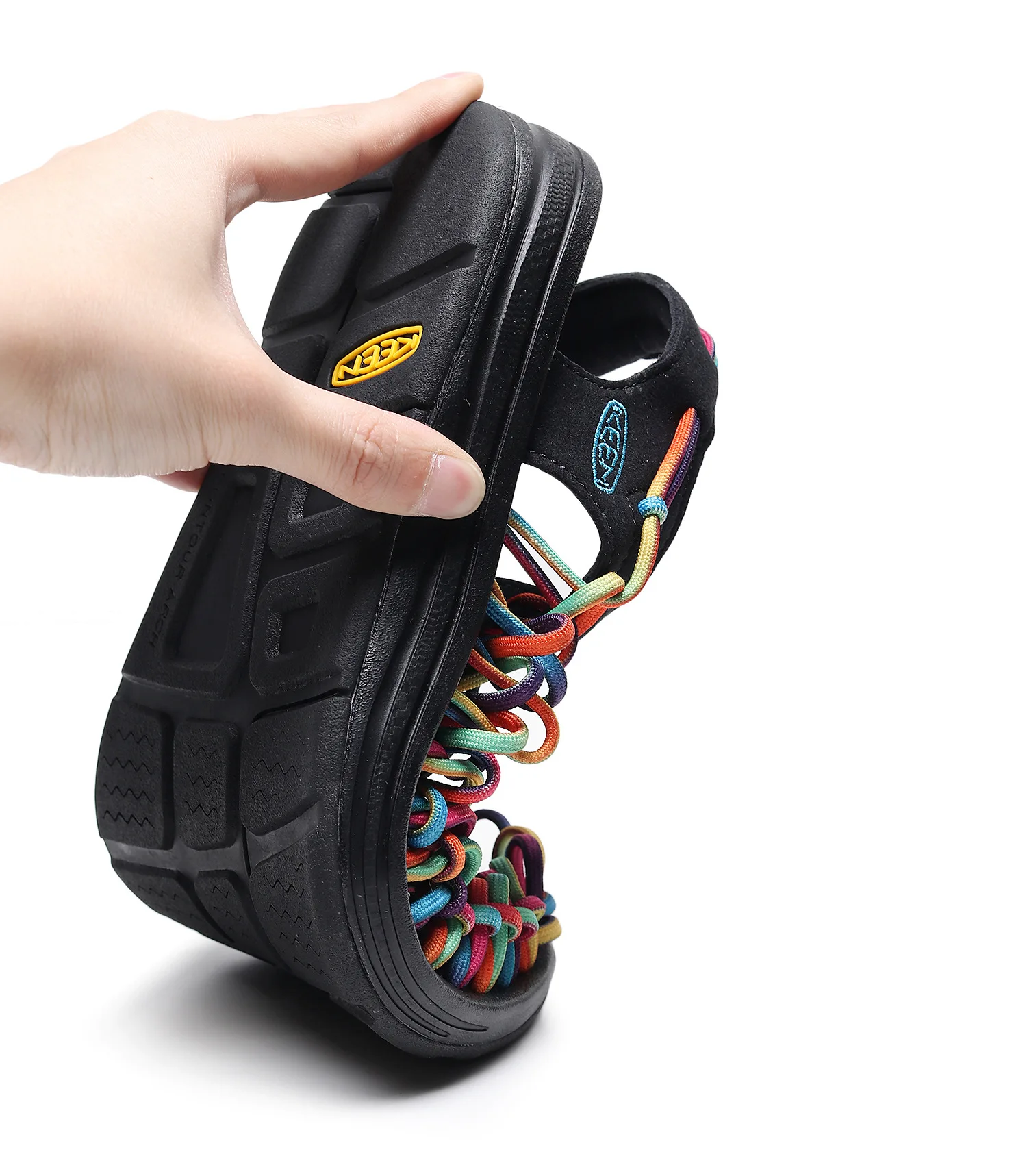 Mr Co/летние плетеные сандалии Модная уличная Нескользящая быстросохнущая обувь