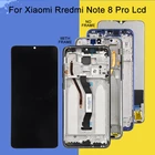 Дисплей для Xiaomi Redmi Note 8 Pro 1 шт., ЖК-дисплей с сенсорной панелью, стеклянный дигитайзер в сборе, замена, бесплатная доставка