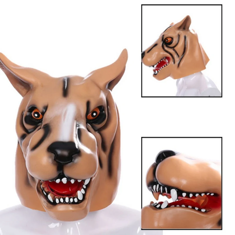 

Cosplay Latex Headgear Animal Latex Animal Style Halloween Carnival Costume Headgear Props