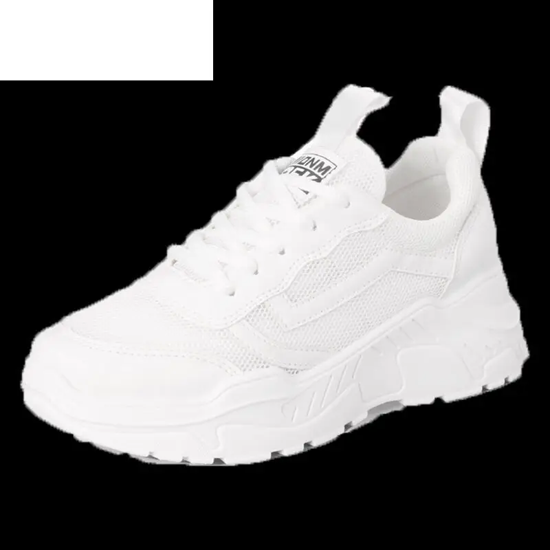 

Women's Casual Sneakers 2021 Spring New Fashion Platform Outdoor Comfortable Women Shoes Ladies Chunky Lace-up Vulcanized Shoes