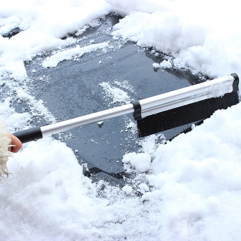 

Aluminum Scalable Car Snow Shovel Ice Scraper Winter Windscherm Tuin Window Cleaning Tool Lave Glace Voiture Skrobaczka do Szyb