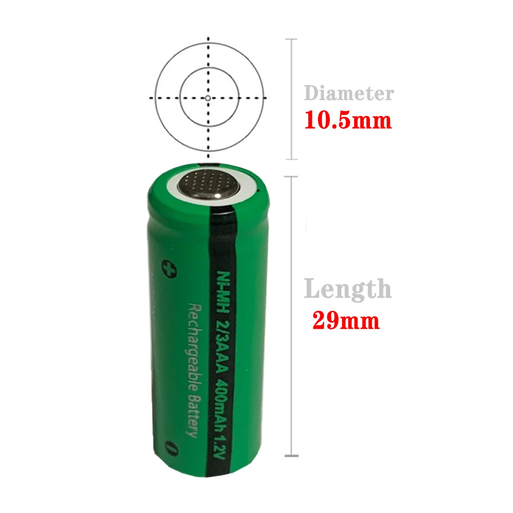 Аккумуляторная батарея PKCELL Ni MH 1 2 в 400 мАч|rechargeable battery|battery abattery ni-mh |