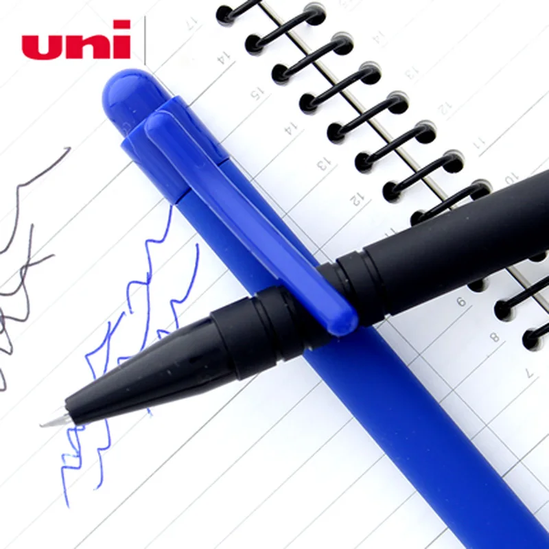 Шариковая ручка Mitsubishi Uni 4 шт./лот с черными и синими чернилами 0 7 мм|writing supplies|ballpoint