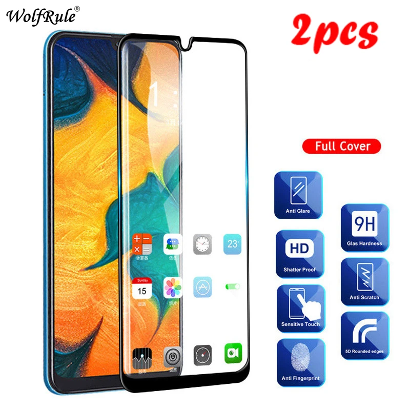 2PCS de cristal para Samsung Galaxy A51 A71 A01 A21 A10S A20S A30S A50S A10 A20 A30 A50 M31 Protector de pantalla de vidrio templado pel&iacute;cula de vidrio-1