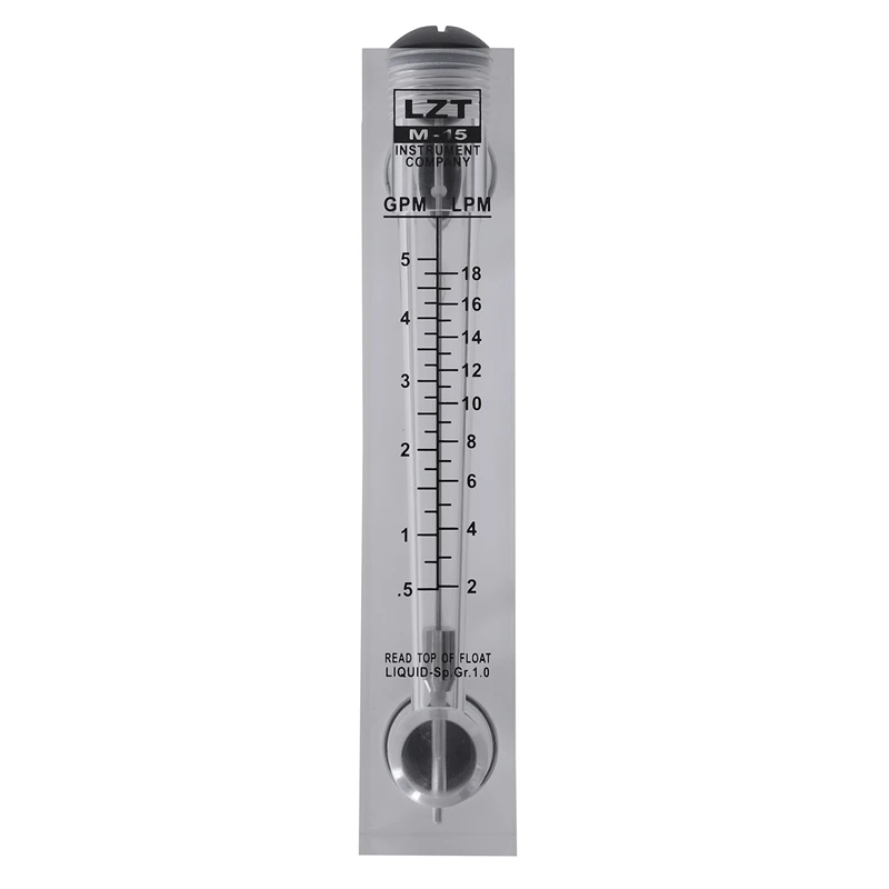 

Hot YO-0.5-5 GPM 2-18 LPM Water Flow Panel Mount Type Flowmeter
