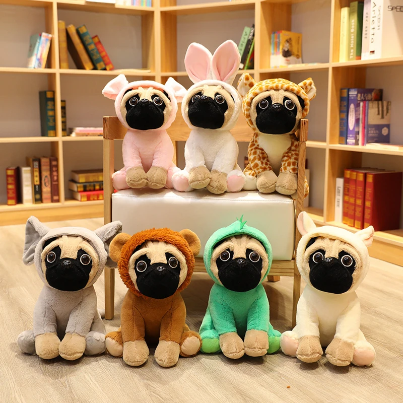 

1PC 20/35CM Kawaii Simulation Dog Plush Toy Shar Pei Gift For Kids Baby Toy Birthday Present Stuffed Plush Toy Home Furnishings