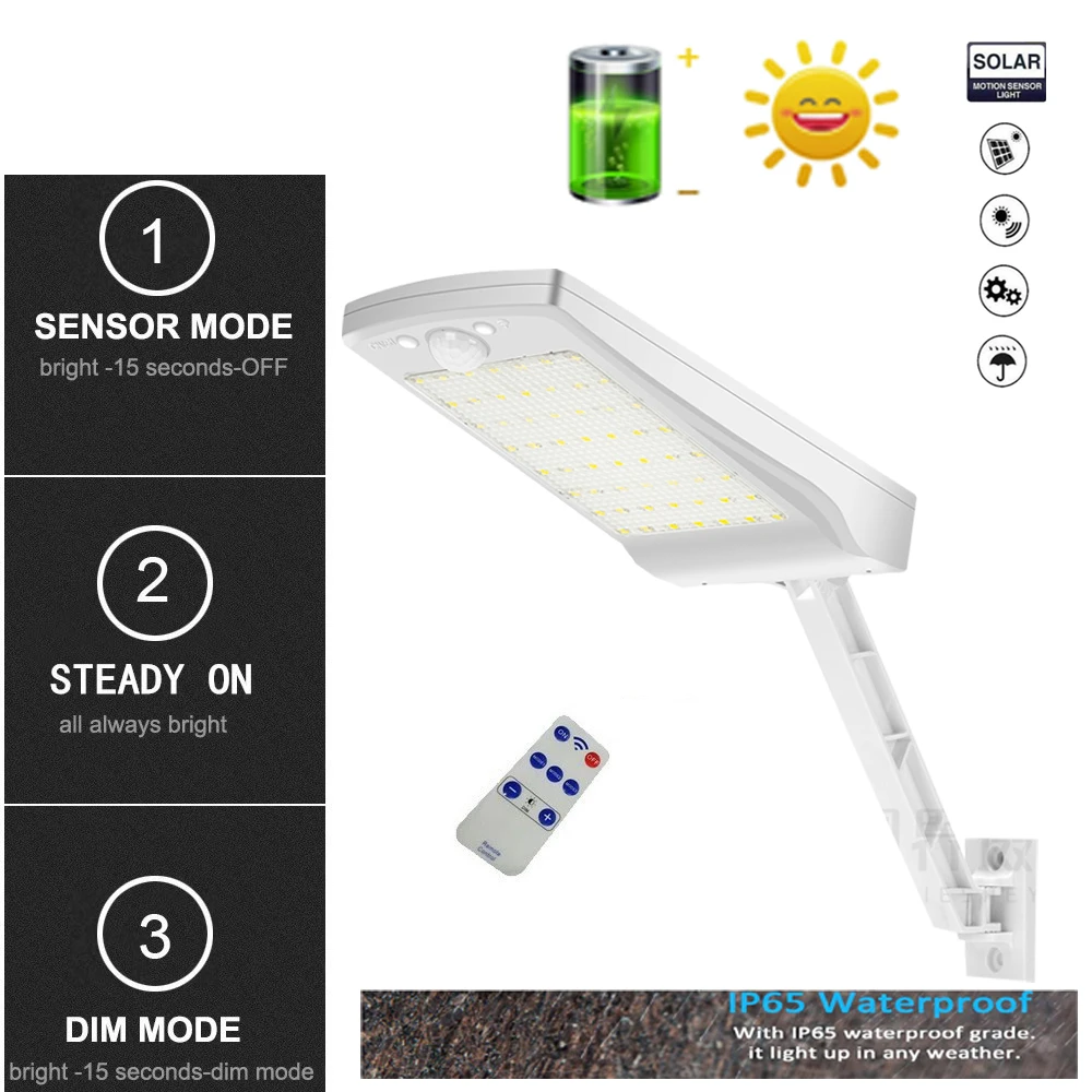 

56 LED solar flood lights outdoor, Solar Landscape Spotlights 2-in-1 IP65 Waterproof Auto On/Off Outdoor Lights Decorative lamp