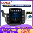 MEKEDE Android 2.5D экран для HONDA FIT JAZZ 2007 2008 2009 2010 2011 2012 2013 автомобильное радио мультимедийный видеоплеер с 4G LTE