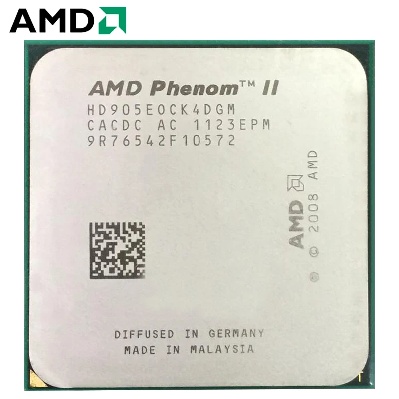 

AMD Phenom II X4 905E X905E 65W Quad-Core AM3 938 CPU 100% working properly Desktop Processor 2.5GHz Socket AM3