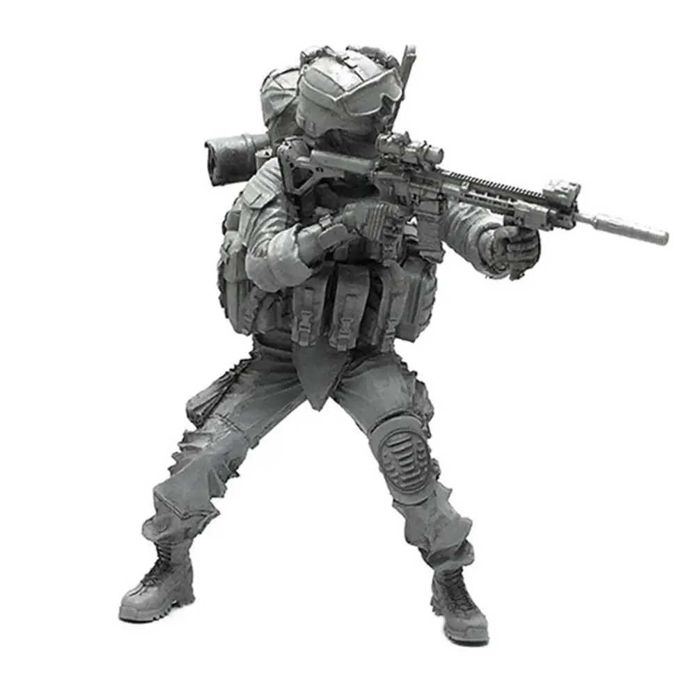 

Модель из смолы 1/35, фигурка современной армии США, спецназ C, солдат из смолы, модель AH-05, несобранный и Неокрашенный комплект
