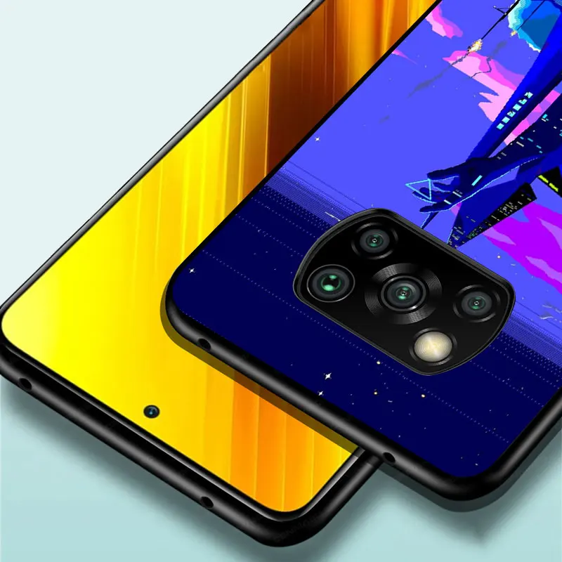 

Street Brand Boy Girls for xiaomi 5 5X 6 6X A1 A2 Poco F1 F2 X2 X3 M2 M3 C3 F3 NFC Lite Pro TPU Black Phone Case