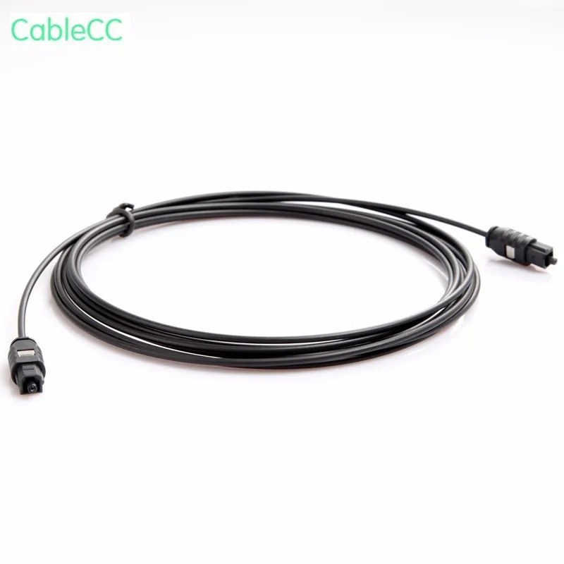 OD2.2 мм Цифровой оптический Волоконно аудио кабель Toslink AV тонкий 0 2 м 1 5 8 3 10 15 20 25 30 М