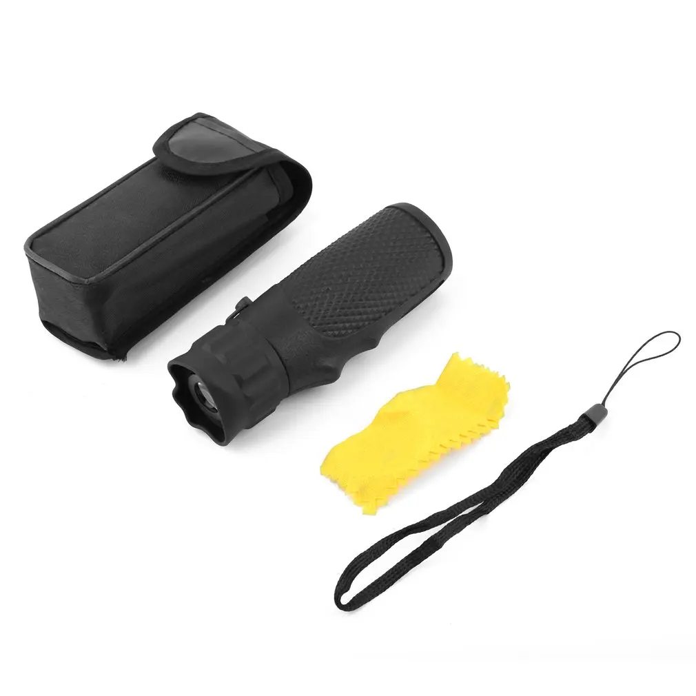 Мини Монокуляр 10X25 Резиновый бронированный прочный наружный телескоп для