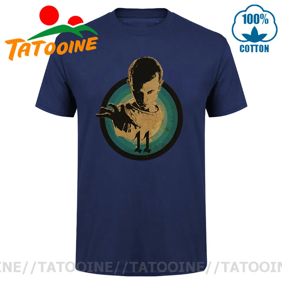 Мужские футболки Tatooine с 3D принтом Футболки Just Vintage Eleven для мальчиков в стиле ретро