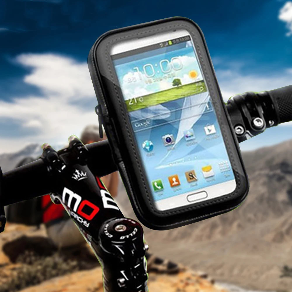 Водонепроницаемый держатель для телефона на велосипед мотоцикл руль Сумка с