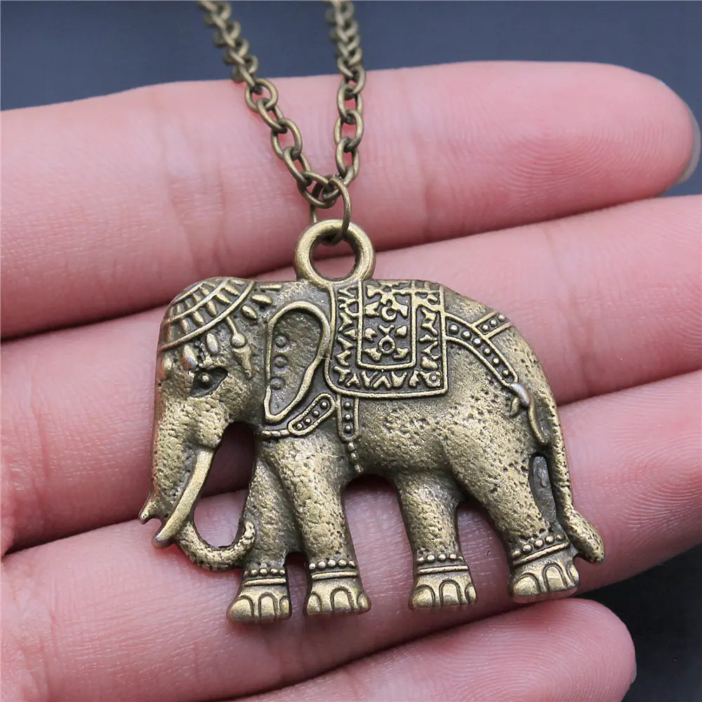 1 шт. шармы в виде слона модное ожерелье длинное подарок | Украшения и аксессуары
