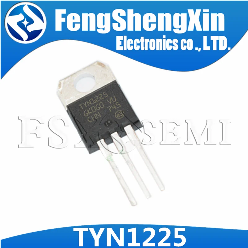

100pcs/lot TYN1225RG TYN1225 thyristor TO-220