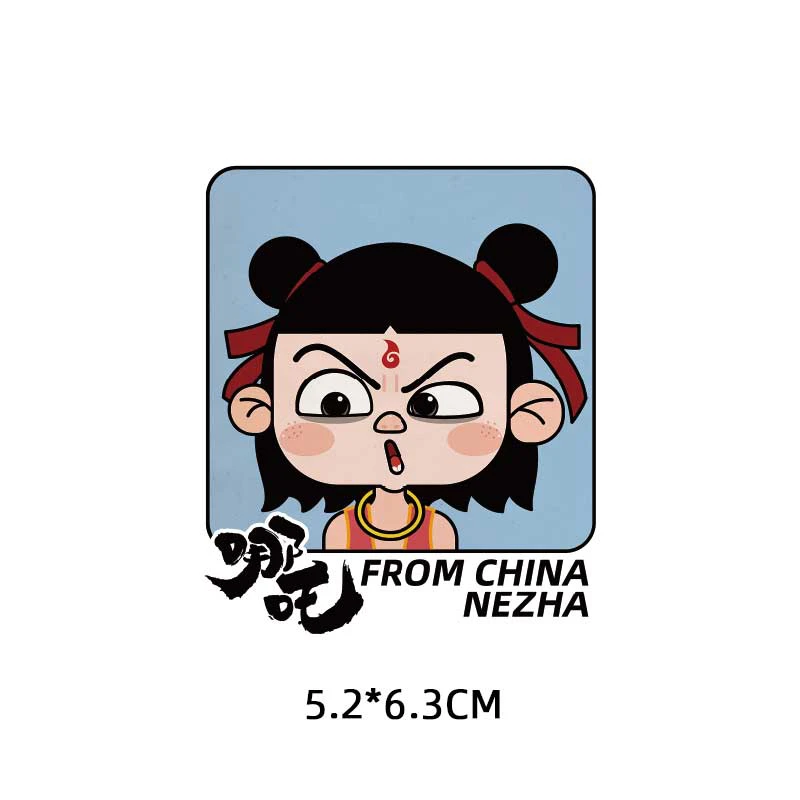 (NE ZHA:I am the destiny) термоклейкие нашивки для одежды наклейки детей мальчиков и