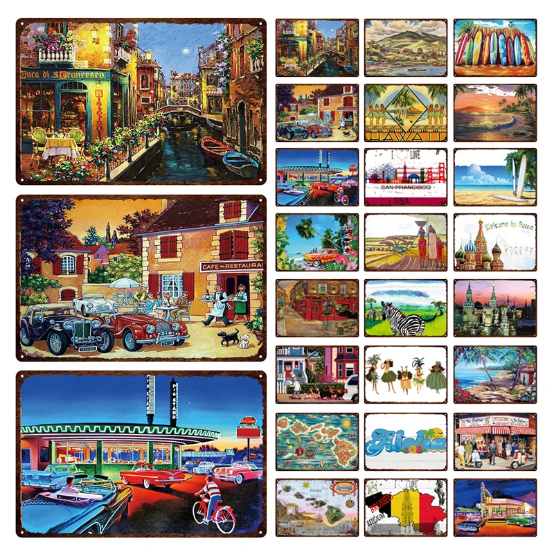 Пользовательский Природный пейзаж архитектура Лето морской путешествия серфинг