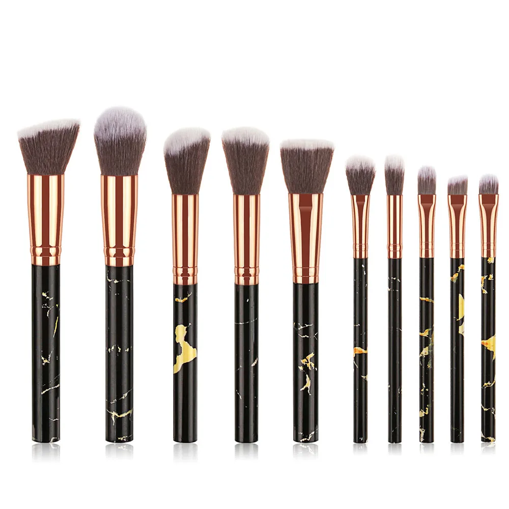 

Партия 10 шт. кисти для макияжа многофункциональная косметика макияж, кисть для консилера, кисть теней Фонд кисти для макияжа набор косметич...