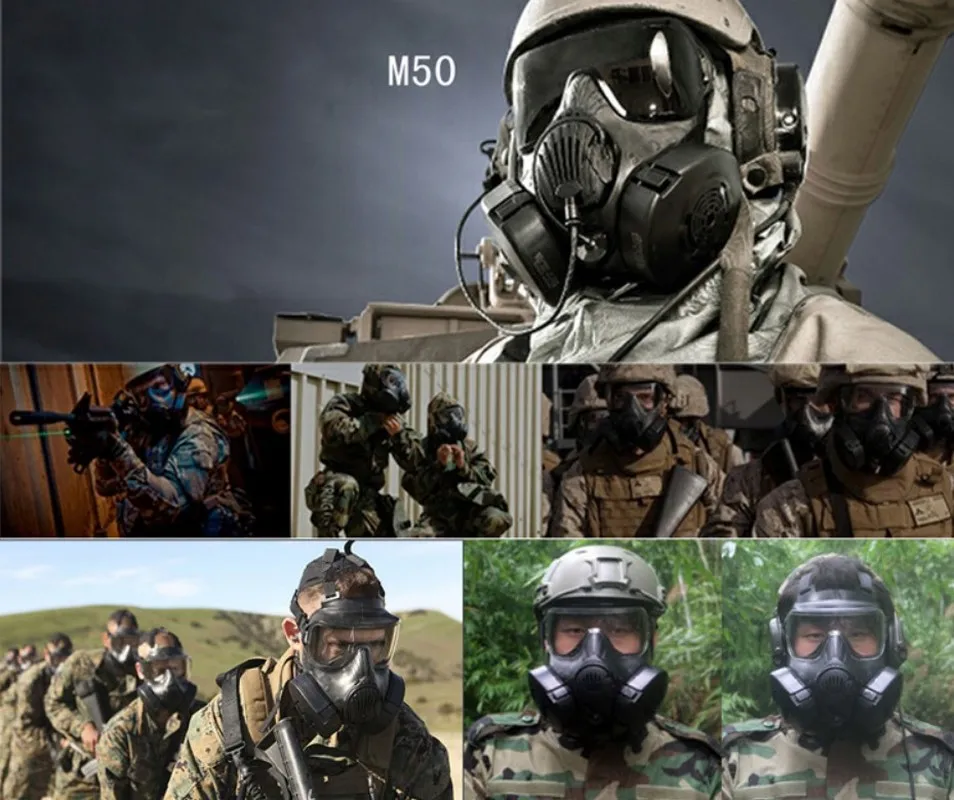 Маска с черепом Wargame M50 военная вентилятором маска для вечеринки Косплей |