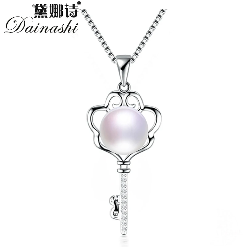 Женский серебряный кулон ключ Dainashi ювелирное изделие из 100% натурального