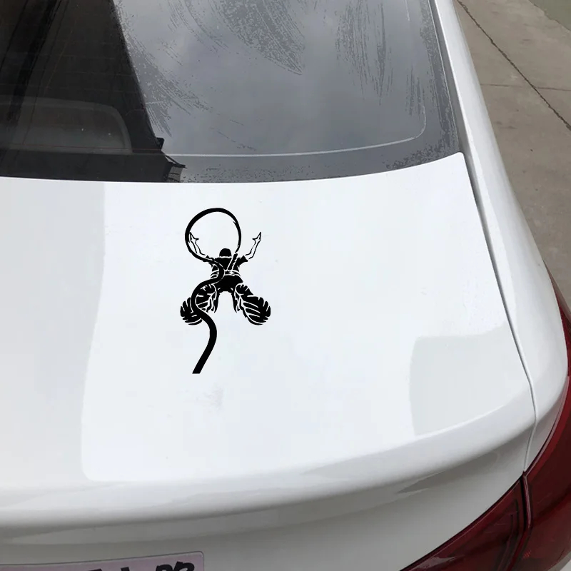 

16cm*19cm Fashion Bungee Sport Appliquet High-quality Window Decoration Personalized Pvc Waterproof Appliquet Black/white,