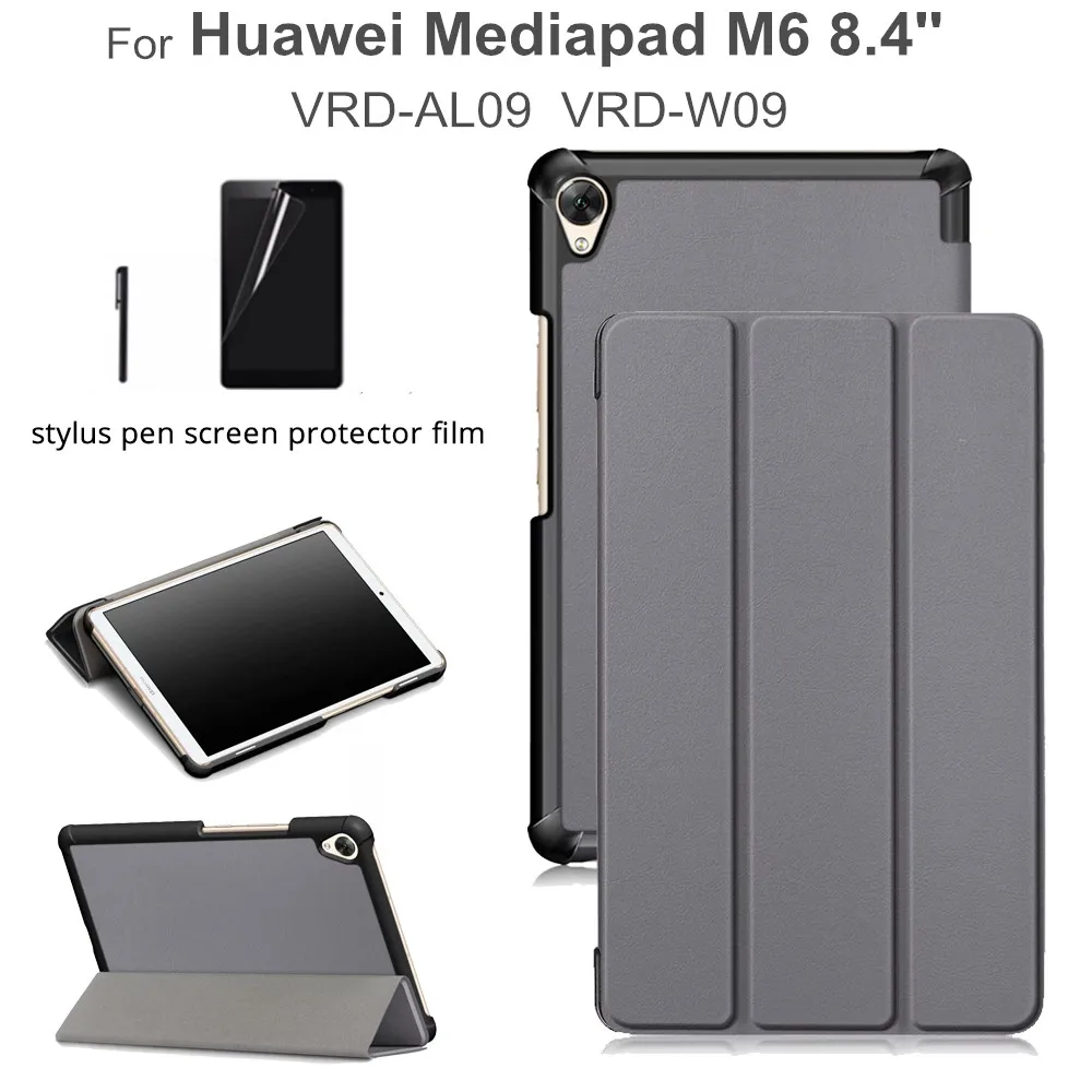 Магнитный чехол для huawei mediapad m6 8 4 ''VRD AL09 VRD W09 2019 откидная подставка из