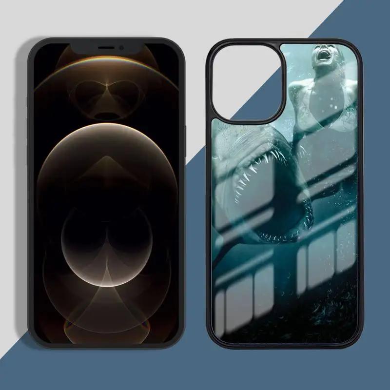 

Ocean Whale Shark Phone Case PC for iPhone 11 12 pro XS MAX 8 7 6 6S Plus X 5S SE 2020 XR