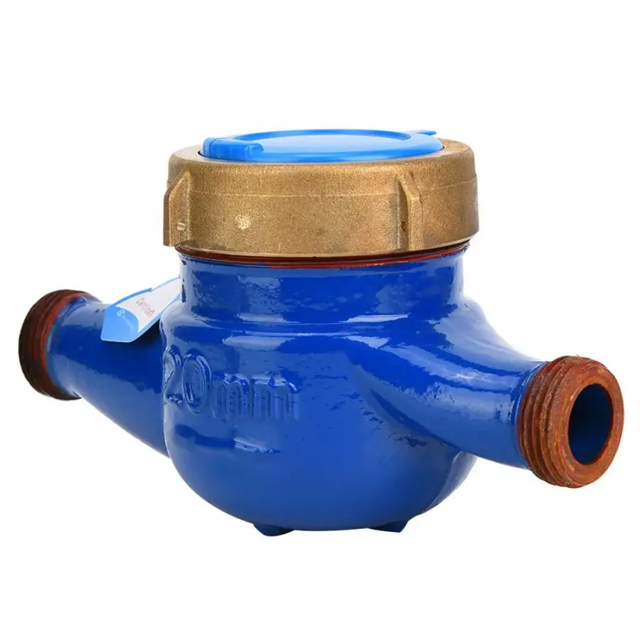 Водостойкий медный измеритель воды 20 мм для использования в саду и дома|Счетчики