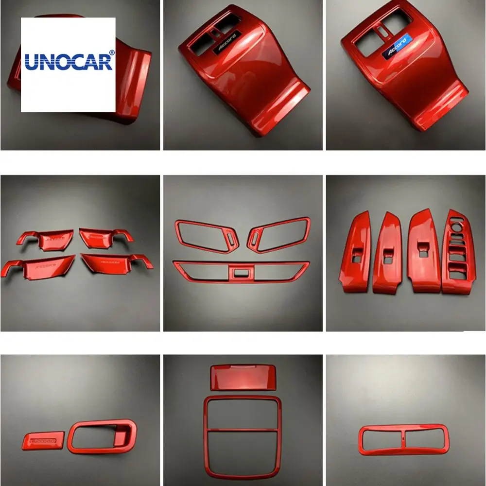 

Car style For Honda 10Th Accord 18-19 interior modification, gear box decoration of shift panel