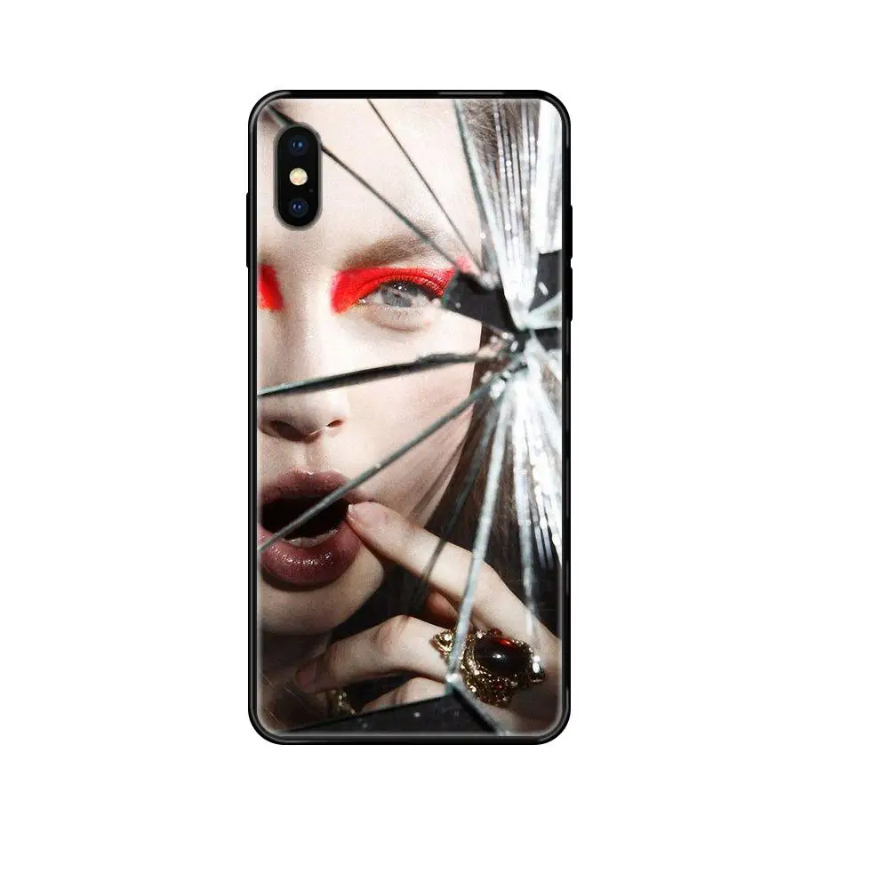 Soft TPU Black Hot Selling For Xiaomi Redmi 3S 4X 4A 5 5A 6 6A 7 7A 8 8A 8T 9 9A K20 K30 S2 Y2 Pro Plus Ultra Broken Mirror | Мобильные