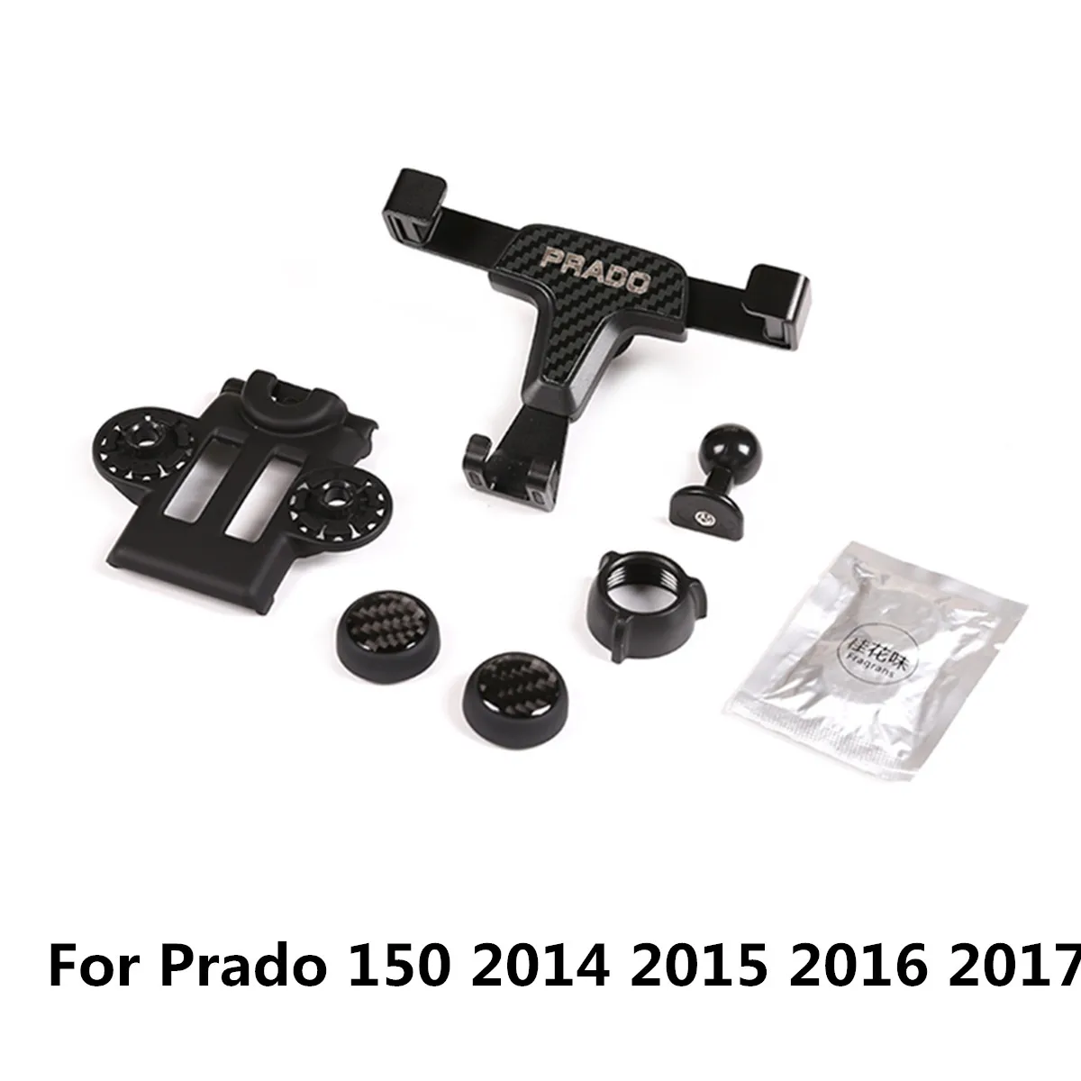 

Автомобильная Пряжка мобильный телефон держатель для Toyota Land Cruiser Prado 150, FJ150, 2014, 2015, 2016, 2017, 2018, 2019, аксессуары