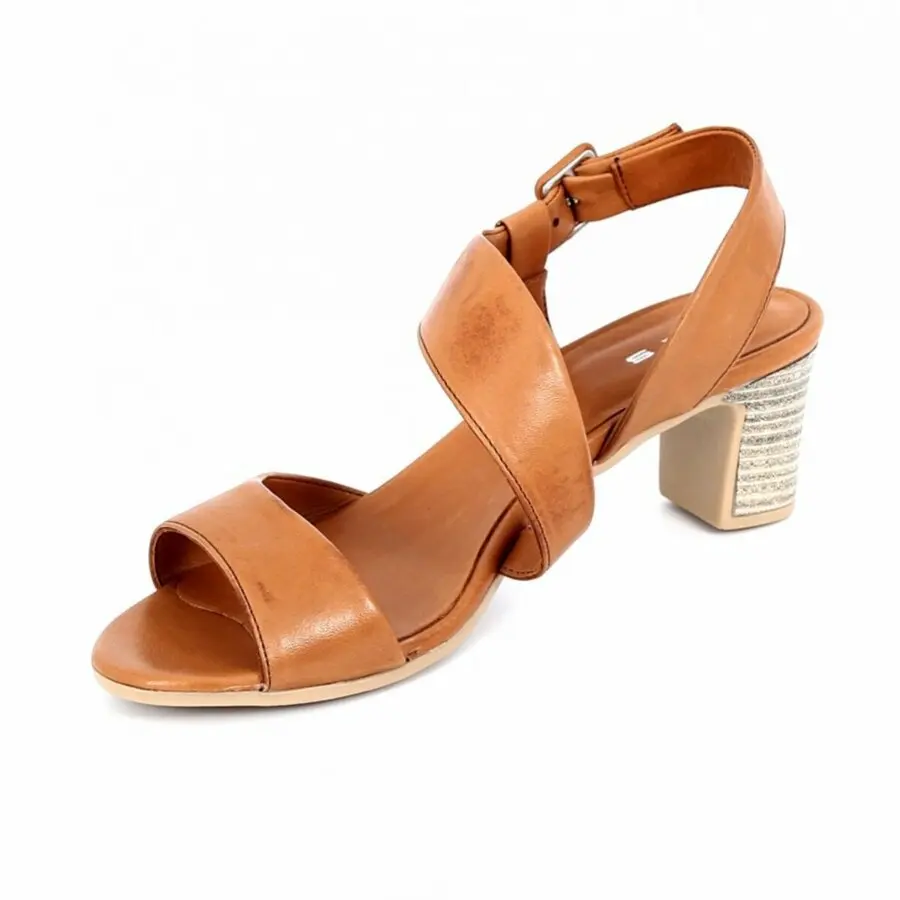 

Heels Women 2021 Vital Arman Women'S Genuine Leather Heeled Open Shoes