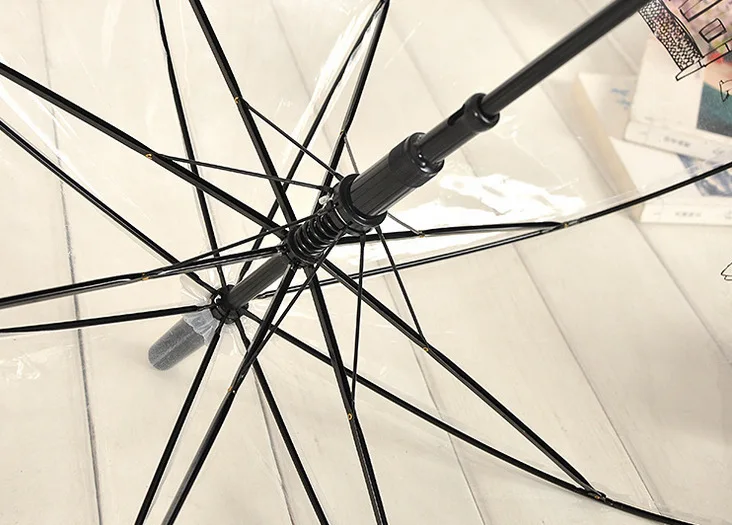 Прозрачный Зонт Автоматический детский зонтик Paraguas Guarda Chuva Parapluie Ombrello Sombrilla