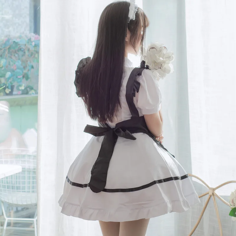 

Sexy Sweet Lolita Dress Maid Costume Anime Cosplay Maid Uniform Plus Halloween Costumes for Women
