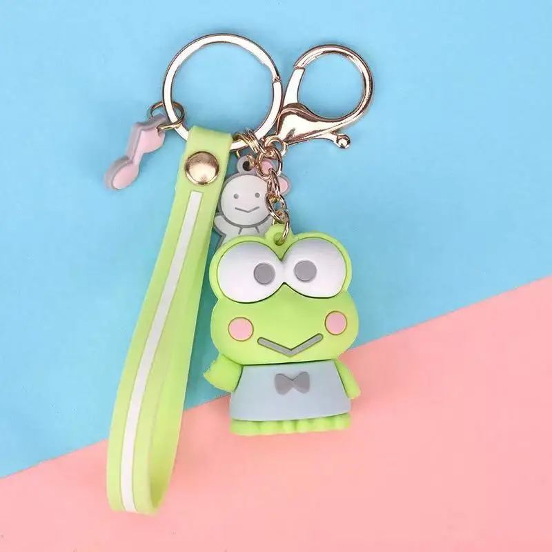 Big eye frog Zoger2019 подарок на год креативный эпоксидный крутой Пингвин большие уши собака брелок Подвеска милый мультфильм пара сумка брелок подвеска - Цвет: Big eye frog