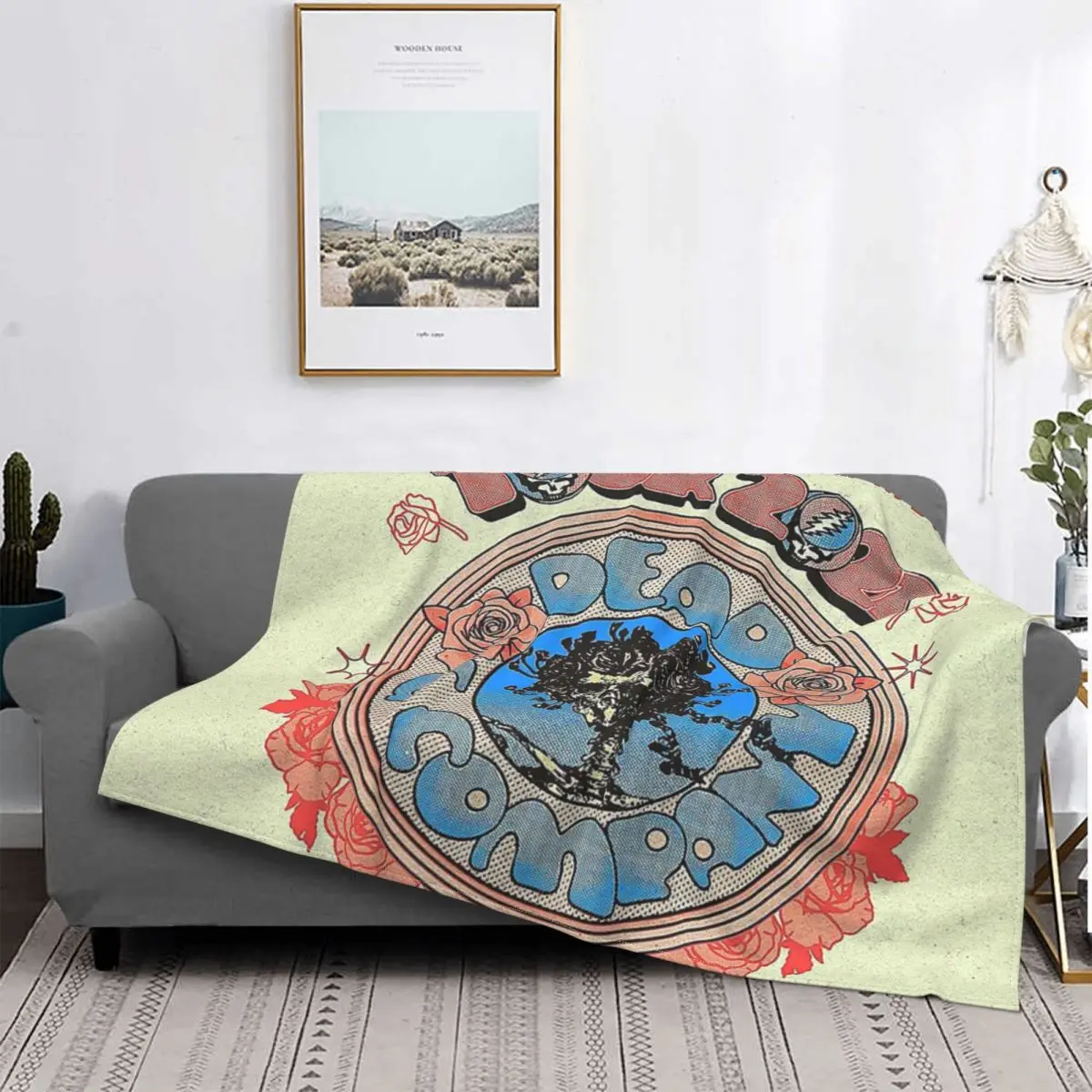 

Twode Dead And & Show-Manta a cuadros para cama, toalla de muselina, manta con capucha para playa, a cuadros en el sofka