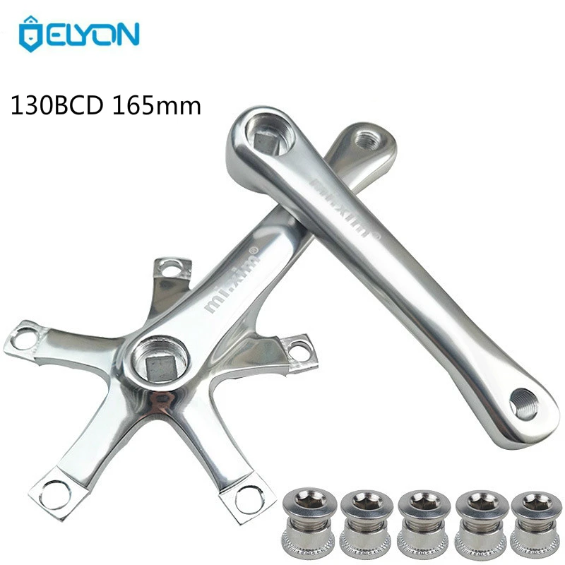 Кривошип для шоссейного велосипеда 165 мм складной с гвоздями | Спорт и