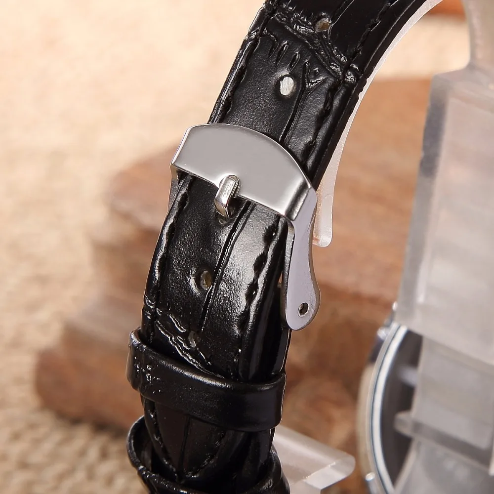 

FASHION HOLLOW WATCH MEN WOMEN DRESS QUARTZ WRISTWATCH LEATHER BAND WOMEN'S WATCHES MEN'S WATCH CLOCK RELOJ MUJER RELOGIO SAAT