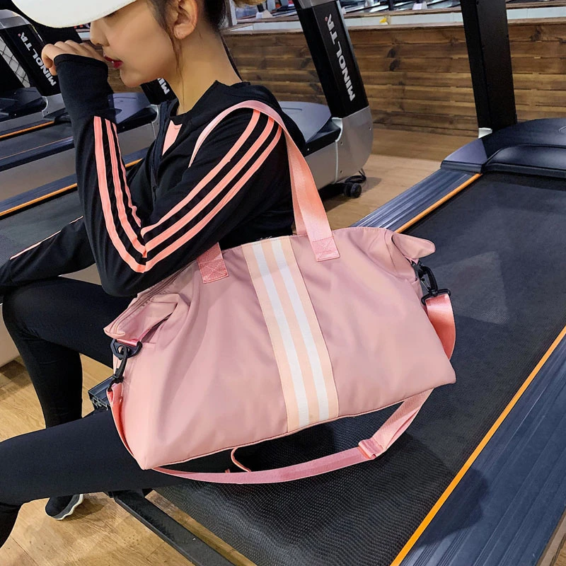 Brand Gym Bag Women Travel Bags Training Fitness Dry Wet Bag Handbag Yoga Mat Men Shoulder Sac De Sport For Bolso Oxford 2019