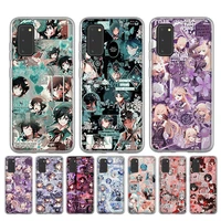 genshin lmpac game characters silicone case for samsung galaxy a51 a71 a50 a70 a20 a30 a40 a10 a20e j4 j6 a6 a8 a7 a9 2018 cover