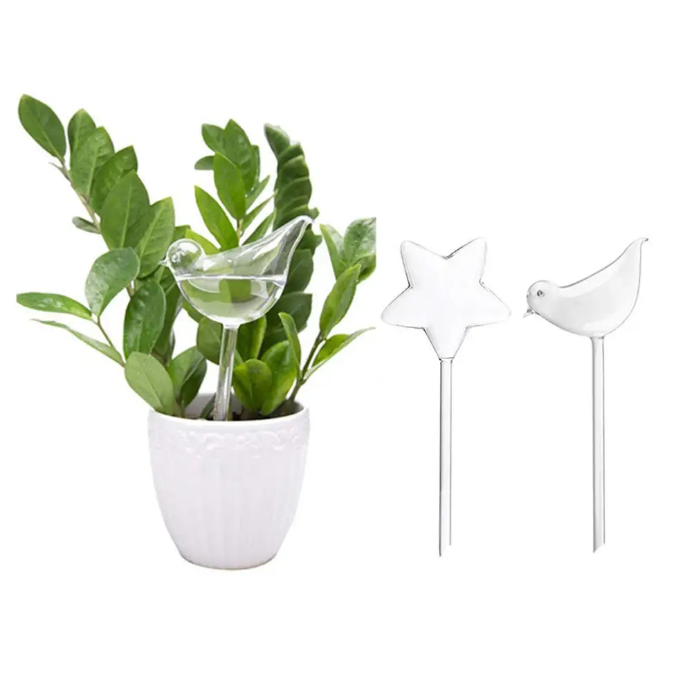 

Gardening Tools Glass Watering Device Garden Water Houseplant Plant Watering Little Bird Automatic Self Watering Device
