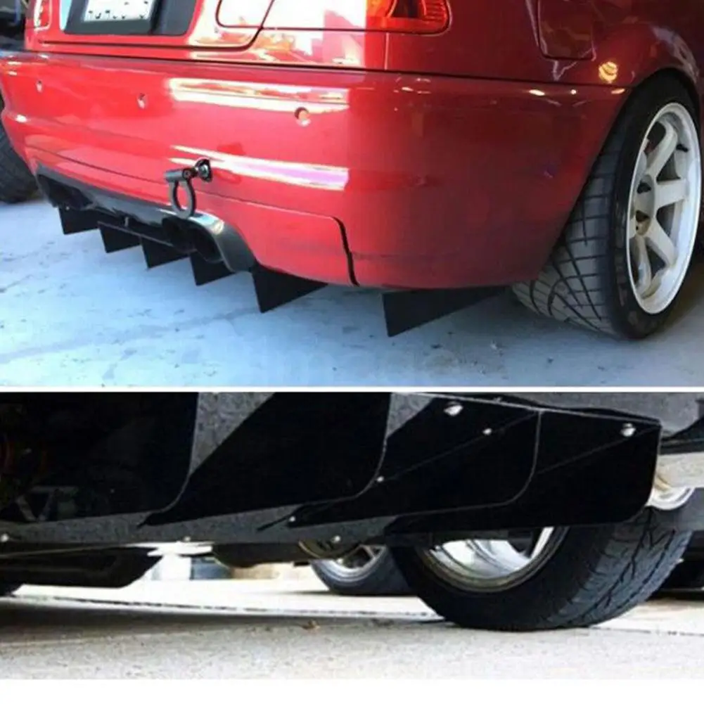 Универсальный автомобильный внешний диффузор для заднего бампера Акулий