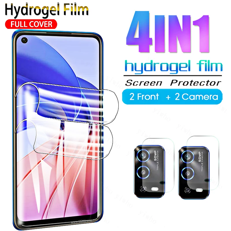 

Hydrogel Film for OPPO A55 Reno 6 Pro Plus Z 5G 5Z 5F 5K Screen Protectors for OPPO A16 A53s A95 A94 A54 A74 5G Camera Glass