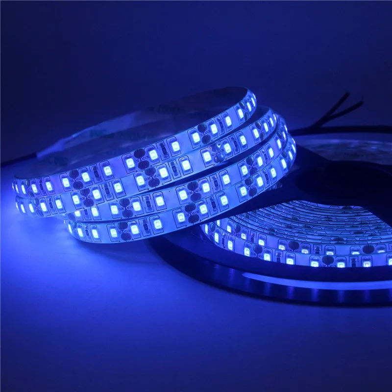 5050 2835 SMD УФ ультрафиолет фиолетовые полосы светильник s: 60 светодиодов/m 120LED/m