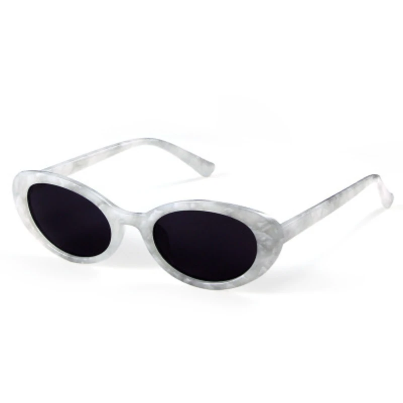 Трендовые модные Овальные Солнцезащитные очки с небольшой оправой для женщин 2020