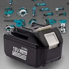 Замена аккумуляторной батареи Makita 18 в 6 Ач, совместима с BL1840 BL1850 BL1860 BL1815 BL1820 BL1830
