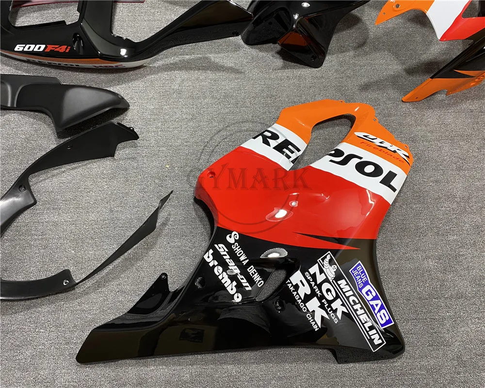 Для Honda CBR600F F4i 2001 2002 2003 высококачественный комплект обтекателей ABS под давлением